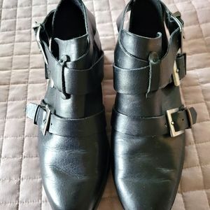 Black zara boots